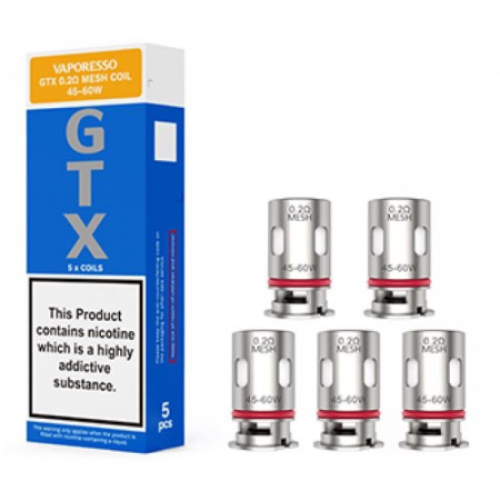 Coil Vaporesso GTX Mesh 0.2 Ohm Coil Vaporesso GTX Mesh 0.2 Ohm