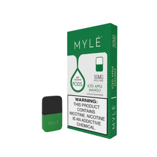 Pod Myle Iced Apple Mango Fourth Edition