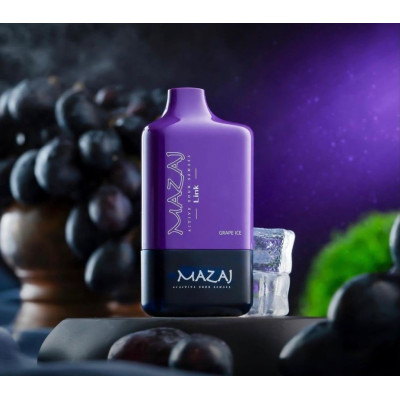 Mazaj Link 8500 Puffs grape ice