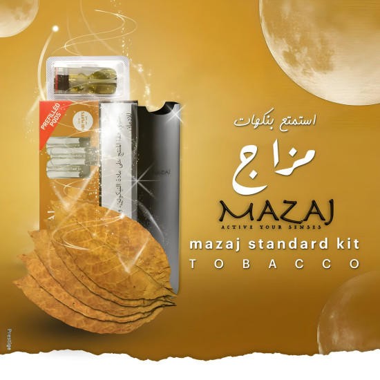 Mazaj Standard 600 Puffs Tobacco