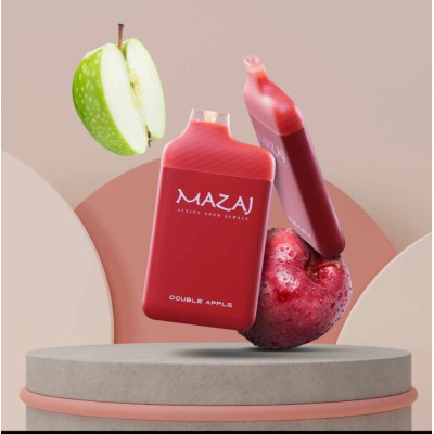 Mazaj Slim 5500 puffs Double Apple