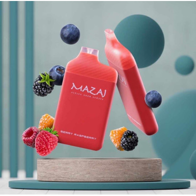 Mazaj Slim 5500 puffs Berry Raspberry