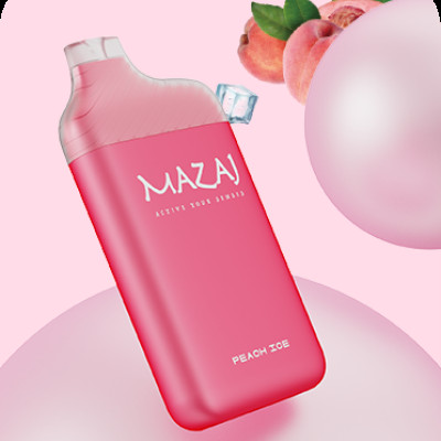 Mazaj Slim 5500 puffs Peach Ice