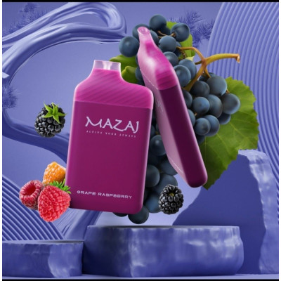 Mazaj Slim 5500 Puffs Grape Raspberry