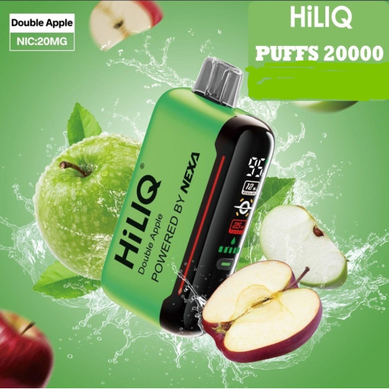 HILIQ Nexa 20000 Puffs Double Apple HILIQ Nexa 20000 Puffs Double Apple