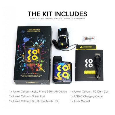 Uwell Caliburn Koko Prime Kit