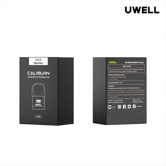 Pod Uwell Caliburn G3 0.6 Pod Uwell Caliburn G3 0.6