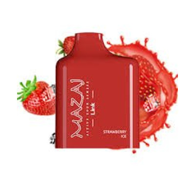 Mazaj Link 8500 Puffs Strawberry ice