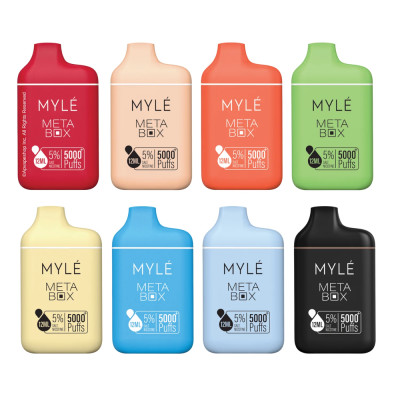 Myle meta box disposable 5000 Puffs French vanilla