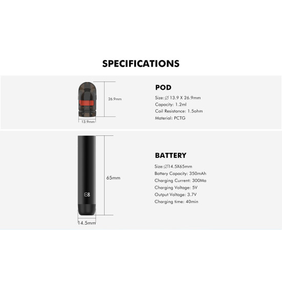 E8 Pod System E8 Pod System