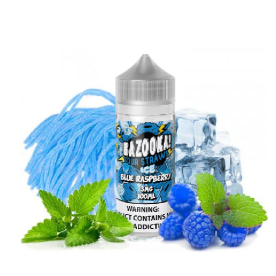 Bazooka Blue Raspberry Ice 100 ml Bazooka Blue Raspberry Ice 100 ml