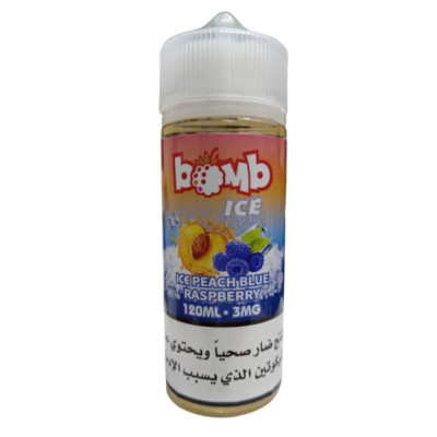 Bomb Peach Blue raspberry Ice 120 ml